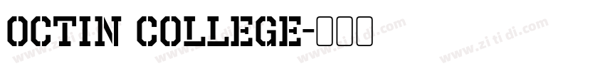 Octin College字体转换